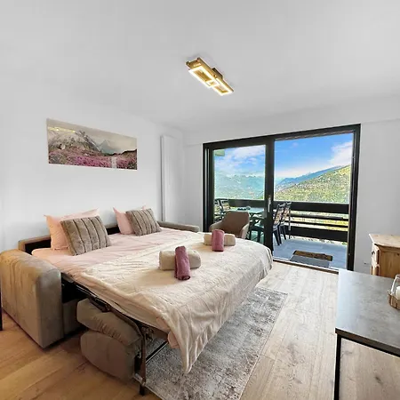 Breathtaking View -nendaz - 4 Valleys - Swiss Alps * ננדה